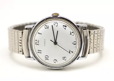 TIMEX Mechanical Men's Vintage Watch Working • $45