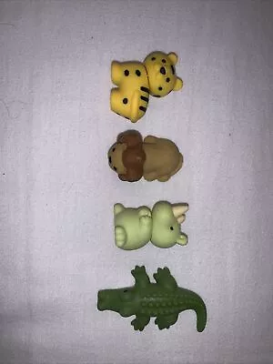 £5 • Buy Set Of Four Iwako Wild Animal Erasers - BNIP