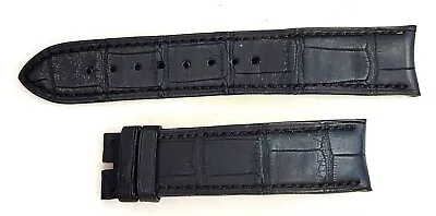 Authentic H. Moser & Cie Gray Leather Watch Strap 20`/18 Mm 75 + 111mm OEM • $235