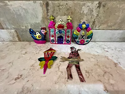 Mexican Tin Ornaments..5 • $10.99