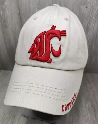 Washington State Cougars Hat Men's Tan Cap Strapback NCAA College Captivating  • $444.60