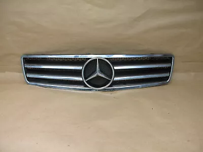 🥇96-02 Mercedes R129 Sl-class Aftermarket Front Chrome Grille W Emblem • $165.54