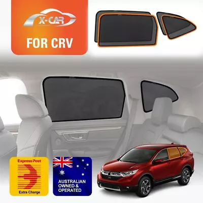 Car Window Shade For Honda CRV CR-V 2017-2023 Magnetic Rear Port Sun Mesh Blind • $69.95