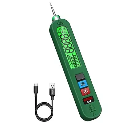 Rechargeable Voltage Tester Noncontact Voltage Detector Pen Contacted Measure Ac • $27.84