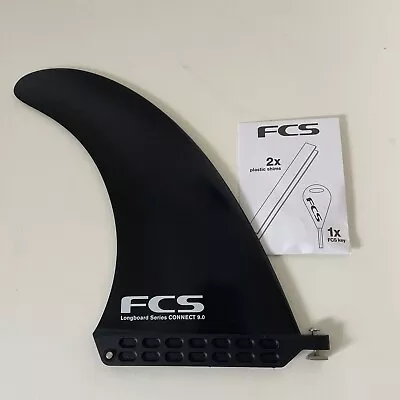 FCS A Longboard Series Connect 9.0 Fin US A Box Surfboard 9” • £35