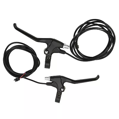 Bike Brake Levers Power Off Brake Handle Aluminum With SM Connector For ElectrgA • $18.99