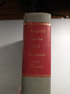 Leupold On The Old Testament Genesis I Hardcover 1978 Vintage Religious Box7 • $19.80
