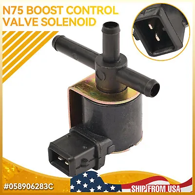 058906283C N75 Turbo Boost Control Solenoid Valve For VW GolfJetta Audi A4 1.8T • $11.99