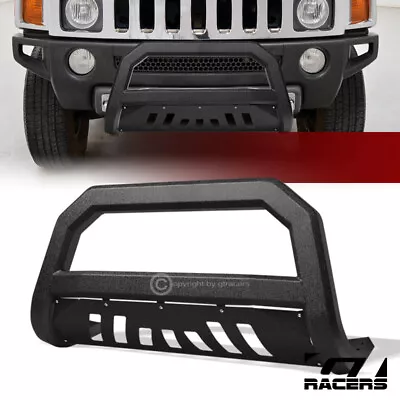 For 2006-2010 Hummer H3 Textured Black AVT Bull Bar Brush Bumper Grille Guard • $170