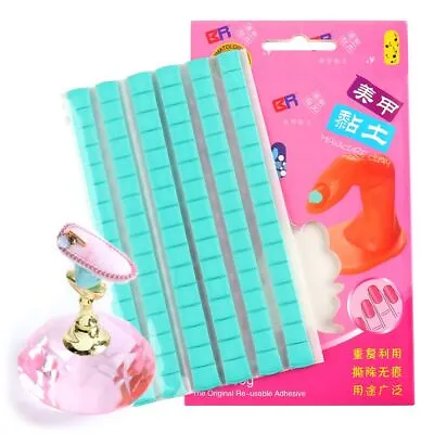 Reusable Tips Display Stand - Adhesive Clay Stick Nail Art Practice Tools 1 Pc • $9.35