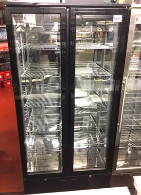 £1075 • Buy Prodis NT20 HC Hinged Double Door Upright Black Bottle Cooler Display Fridge