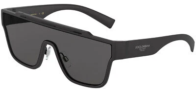$294.80 • Buy Dolce & Gabbana VIALE PIAVE 2.0 DG 6125 Black/Grey 35/13/145 Men Sunglasses