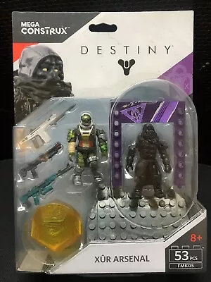 Mega Bloks Construx Destiny Xur Arsenal FMK05 Collectible RARE TOY FIGURE NEW • $39.99