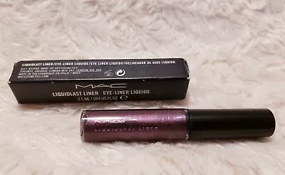 $45.99 • Buy MAC M·A·C Liquidlast Liner Eyeliner POWERPLUM .084 Fl Oz / 2.5 ML NEW Rare HTF