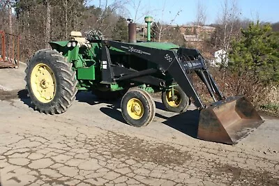 1969 John Deere 3020 Tractor Diesel W/ Koyker Front Loader 4x2 2WD 4cyl • $19999.99