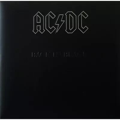 AC/DC 'Back In Black' Vinyl - NEW • $46.79