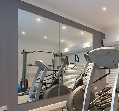 £58 • Buy Gym Dance Studio Pool Room Mounted Make Up Walls Custom Acrylic Mirror Sheet 4mm