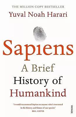 Sapiens A Brief History Of Humankind By Yuval Noah Harari Paperback Book NEW • $19.33