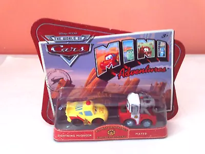 The World Of Cars Mini Adventures Fire Department - Lightning McQueen & Mater • $7
