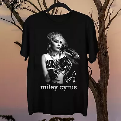 Hot Miley Cyrus Logo Singer New Rare Unisex S-235XL Shirt 1D1380 FREESHIP • $18.99