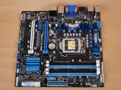 ASUS P8Z77-M PRO LGA 1155 Socket DDR3 Intel Z77 Motherboard • $112.42