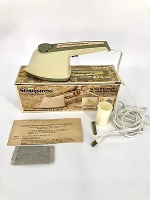 Vintage 1973 - Osrow Seamstress Sewing Steam Generator Iron - Model SB15 • $39.97