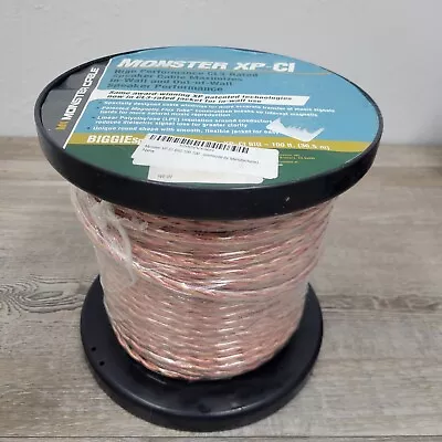 Monster XP-CI Speaker Wire New 100 Ft SPOOL CL3 Rated Biggiespool • $59.99