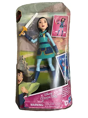 Hasbro Disney Princess Warrior Moves Mulan Doll - New • £9