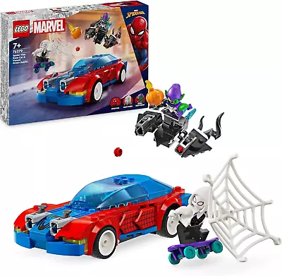 LEGO® Super Heroes Marvel Spider-Man Race Car & Venom Green Goblin 76279 Chase A • $64.99