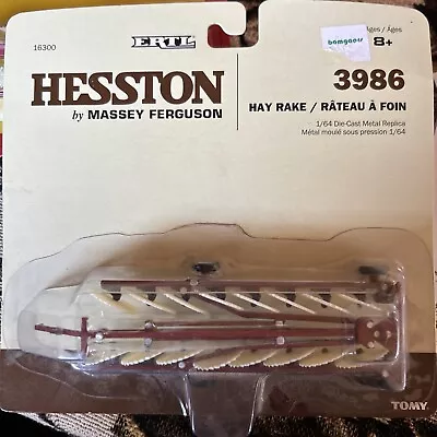 Hession Hay Rake 3986 By Massey Ferguson 1/64 Die Cast • $25