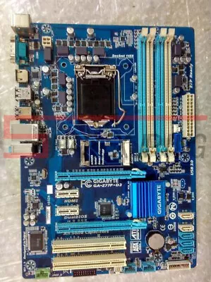 ONE Used Gigabyte GA-Z77P-D3 Intel LGA 1155 DDR3 Motherboard USB3.0 Z77 • $213.49