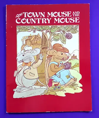 The Town Mouse And The Country Mouse Aesop Paperback Book Troll Associates 1979 • $7.49