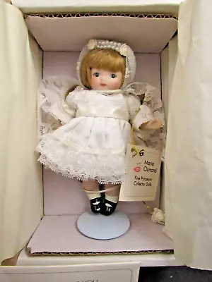 MARIE OSMOND  Petite Amour  Nikki Porcelain Doll Bride COA 1881/5000 1996 • $17.59