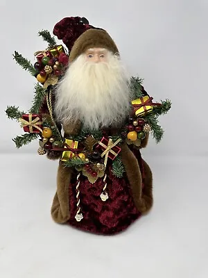 Santa Christmas Figure Seasons Of Cannon Falls 15  Old World  Lights Up Holiday • $54.99