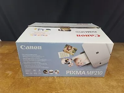 Canon PIXMA MP210 All-In-One Photo Printer - NEW OPEN BOX - With NEW OEM INK • $132.98