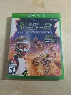 NEW Xbox One Monster Energy Supercross 2 Day 1 Edition Includes Infinity Pack • $12.99