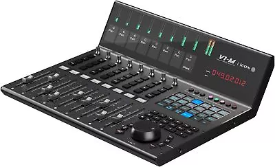 Icon Pro Audio V1-M USB MIDI DAW Control Surface With Motorized Faders - Black • $987.99