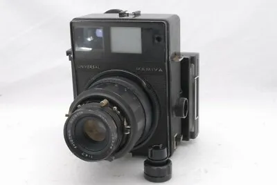 Mamiya Universal Press Camera Sekor 127mm F 4.7 Lens W/Polaroid Tripod *A74685 • $118.99
