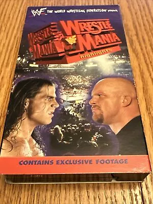 WWF WrestleMania XIV - Mike Tyson  ( VHS 1998 WWF ) • $8