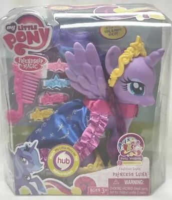 Hasbro My Little Pony Princess Luna 6  Pony Wedding Fashion Style 2011 New • $44.99