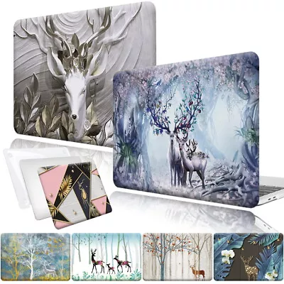 £7.99 • Buy Painting Deer Laptop Shell Case Cover For Apple MacBook Pro 13 15 16/Macbook 12 