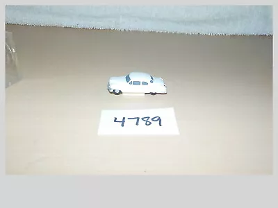 N Scale Pewter White Painted Car Model Train Layout Accessory Scenery #4789 • $11.99