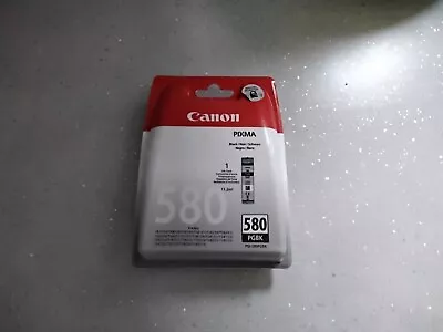 Genuine Canon PGI-580PGBK Black Ink Cartridge 580 New Sealed • £9.99