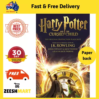 Harry Potter And The Cursed Child Parts One And Two Paperback Book BRAND NEW AU • $19.98