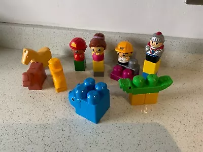 Mega Bloks Blocks Ritvik Lion Hippo Crocodile Cow Horse Fireman Boy Girl Knight • £12.99