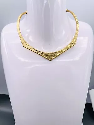 Madewell Gold Tone Collar Choker Necklace 0625 • $20