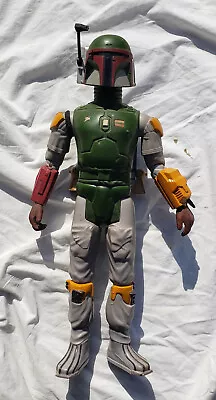 Star Wars Vintage Boba Fett 12  Inch Large Kenner Action Figure 1979 W/ Backpack • $89.99