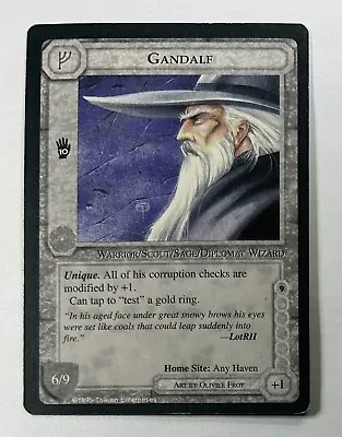 1995 LOTR Middle Earth CCG GANDALF MECCG LP • $12.99