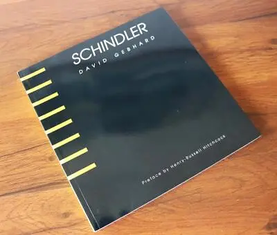 R.M. Schindler David Gebhard 1997 Architectural Masterpiece Julius Shulman Book • $18