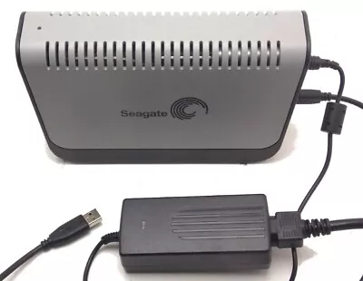 Seagate 80GB 3.5  External Hard Drive Model 9W286D-560 With Cords Used • $19.99